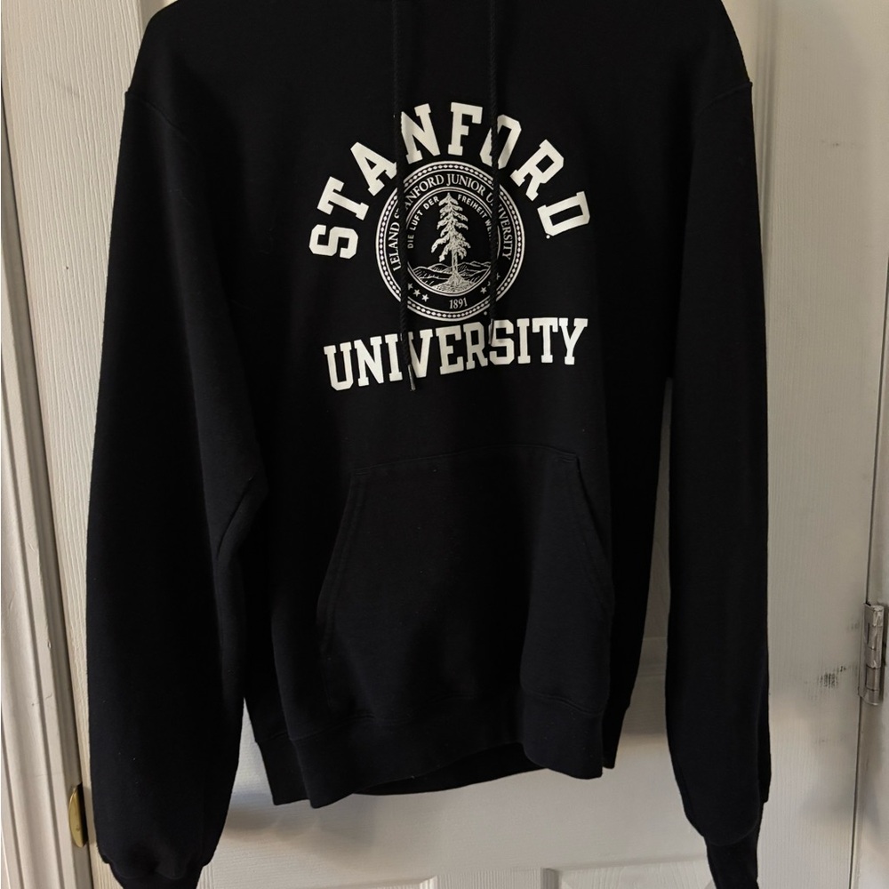 Champion Stanford University Black Hoodie
